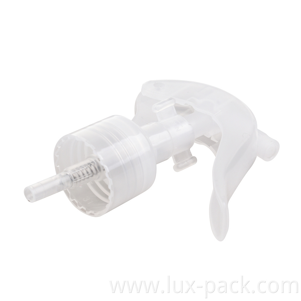 Big mouse mini trigger sprayer transparent plastic mini trigger sprayer 20/410 24/410 28/410